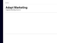 Adapt Marketing — Integrated Marketing Solutions Adapt Marketing — Integrated Marketing Solutions