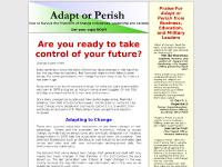 Adapt or Perish Book