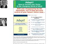 Adapt! How to Survive and Thrive in the Changing World of Work
