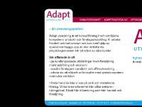 Adapt Utveckling - Din utvecklingspartner Adapt Utveckling - Din utvecklingspartner