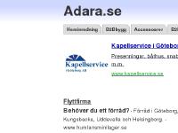 liten adara.se skärmbild liten adara.se skärmbild