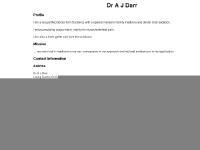 Dr A J Darr Dr A J Darr