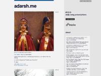 adarsh.me adarsh.me