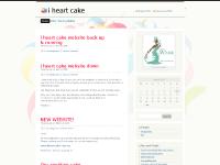 i heart cake