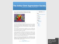 adasociety.wordpress.com The Arthur Dent Appreciation Society, smiley-free, Thursdays