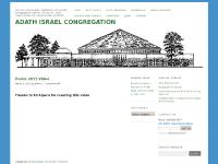 adathisraelnj.org Adath Israel Congregation, Adath Israel in the News, Adath Israel Honored