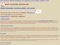 ADATO VOCATIONAL SERVICES, INC. Disability Managers / Vocational Experts ADATO VOCATIONAL SERVICES, INC. Disability Managers / Vocational Experts