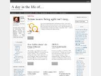 A day in the life of… A day in the life of…