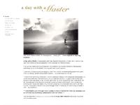 A Day with a Master - photography workshops