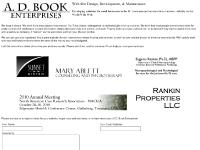 A.D. Book Enterprises - Web Site Design, Development, & Maintenance A.D. Book Enterprises - Web Site Design, Development, & Maintenance