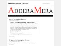 om adderamera.se - adderamera