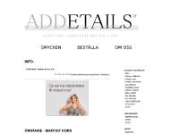 addetails.blogg.se SMYCKEN, BESTÄLLA, OM OSS addetails.blogg.se SMYCKEN, BESTÄLLA, OM OSS