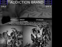 addictioncasualwear.com Addiction Brand, tattoo t-shirts, tattoo clothing
