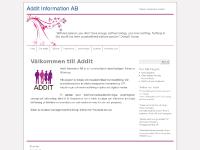 Addit Information AB | Passion, Kreativitet & Ambition