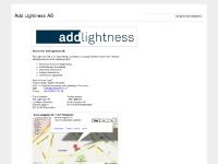 statistik för addlightness - Add Lightness AB statistik för addlightness - Add Lightness AB