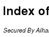 Index of / Index of /