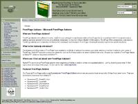 FrontPage Addons - Microsoft FrontPage Addons FrontPage Addons - Microsoft FrontPage Addons