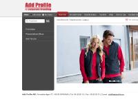 Profilkläder, presentreklam - Add Profile Profilkläder, presentreklam - Add Profile