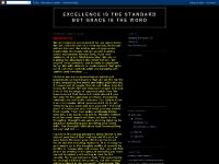 Excellence is the Standard but Grace is the Word Excellence is the Standard but Grace is the Word