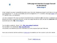 Page d'accueil de votre site Internet