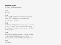 Arend deGruyter-Helfer Arend deGruyter-Helfer