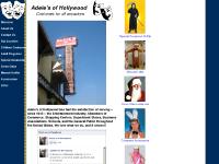 Adele's of Hollywood sells or rent Costumes, disguises, outfits, accessories and more.