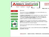 A Demeure Construction, projet de construction, maison individuelle, extension, piscine, garage etc ...