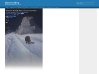 Alpine Climbing - Are we having fun yet?