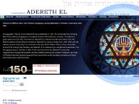 Adereth El - New York's Historic Synagogue serving Manhattan's Orthodox Community since 1857 Adereth El - New York's Historic Synagogue serving Manhattan's Orthodox Community since 1857