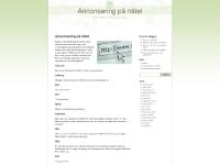 Annonsering på nätet - Annonsering på nätet