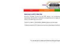 Advanced Fibreoptic Engineering Ltd