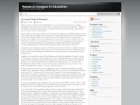 Research Designs in Education