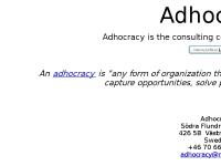 Adhocracy