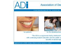 Welcome to the Association of Dental Implantology UK Welcome to the Association of Dental Implantology UK