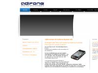  Om Adifone, Docknings stationer, GSM Bordsmobiler, GSM/PSTN terminaler