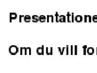 Ingen bildrubrik Ingen bildrubrik