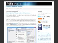 Adil's Weblog Adil's Weblog