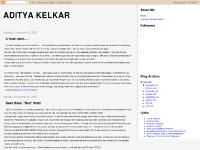 Aditya Kelkar Aditya Kelkar