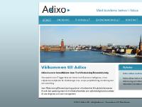 adixo.se Om Adixo, IT-konsult, Ekonomikonsult
