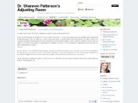 Dr. Shannon Patterson's Adjusting Room Dr. Shannon Patterson's Adjusting Room