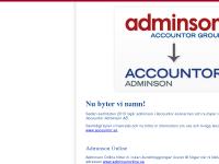 liten adminson.se skärmbild liten adminson.se skärmbild