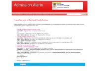 Admission Alerts