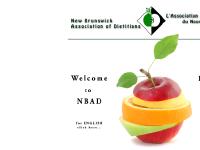 adnb-nbad - New Brunswick Association of Dietitians