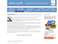Adopt A Giraffe Adopt A Giraffe