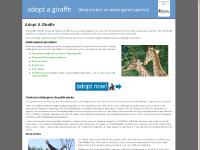 Adopt A Giraffe Adopt A Giraffe