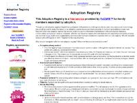  TxCARE™, wind chimes, Registration Instructions