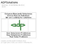 La WEB de ADP La WEB de ADP
