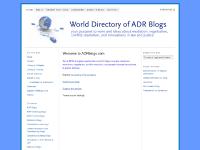 adrblogs.com mediation blog, negotiation blog, conflict resolution adrblogs.com mediation blog, negotiation blog, conflict resolution