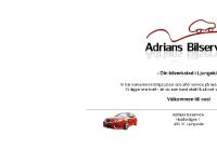 Adrians Bilservice