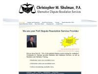 Home Page - Christopher M. Shulman, P.A. - ADR Services Home Page - Christopher M. Shulman, P.A. - ADR Services